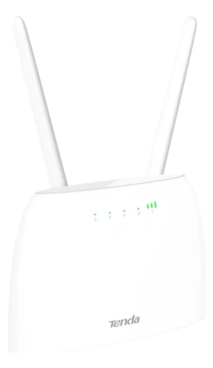 Router Wi-fi 4g Volte Tenda 4g06 N300 Color Blanco